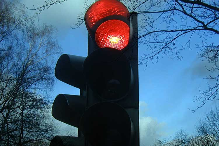 Rote Ampel