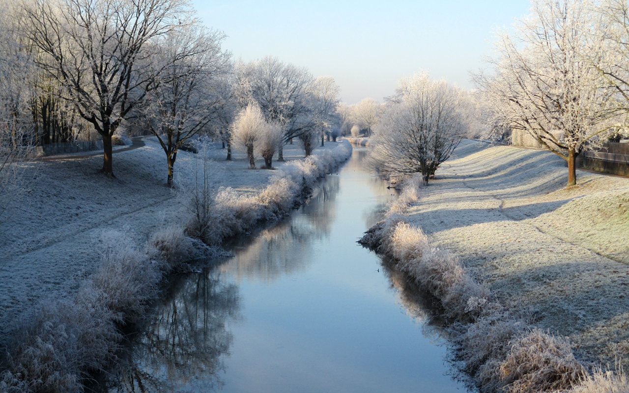 Winterliche Westaue