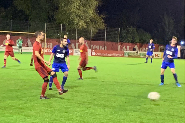 Partie gegen den TSV Krähenwinkel/Kaltenweide