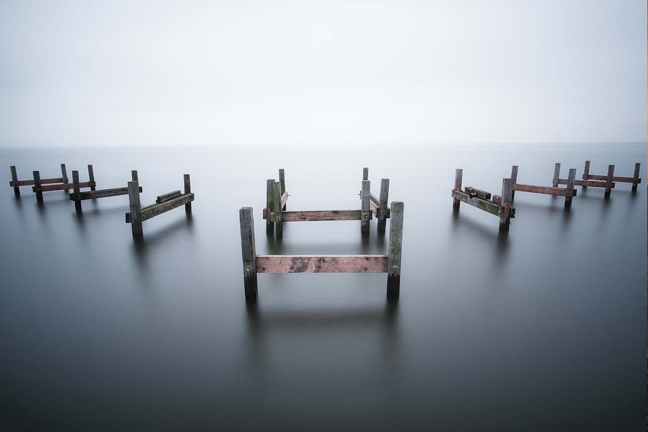 Stege am Steinhuder Meer