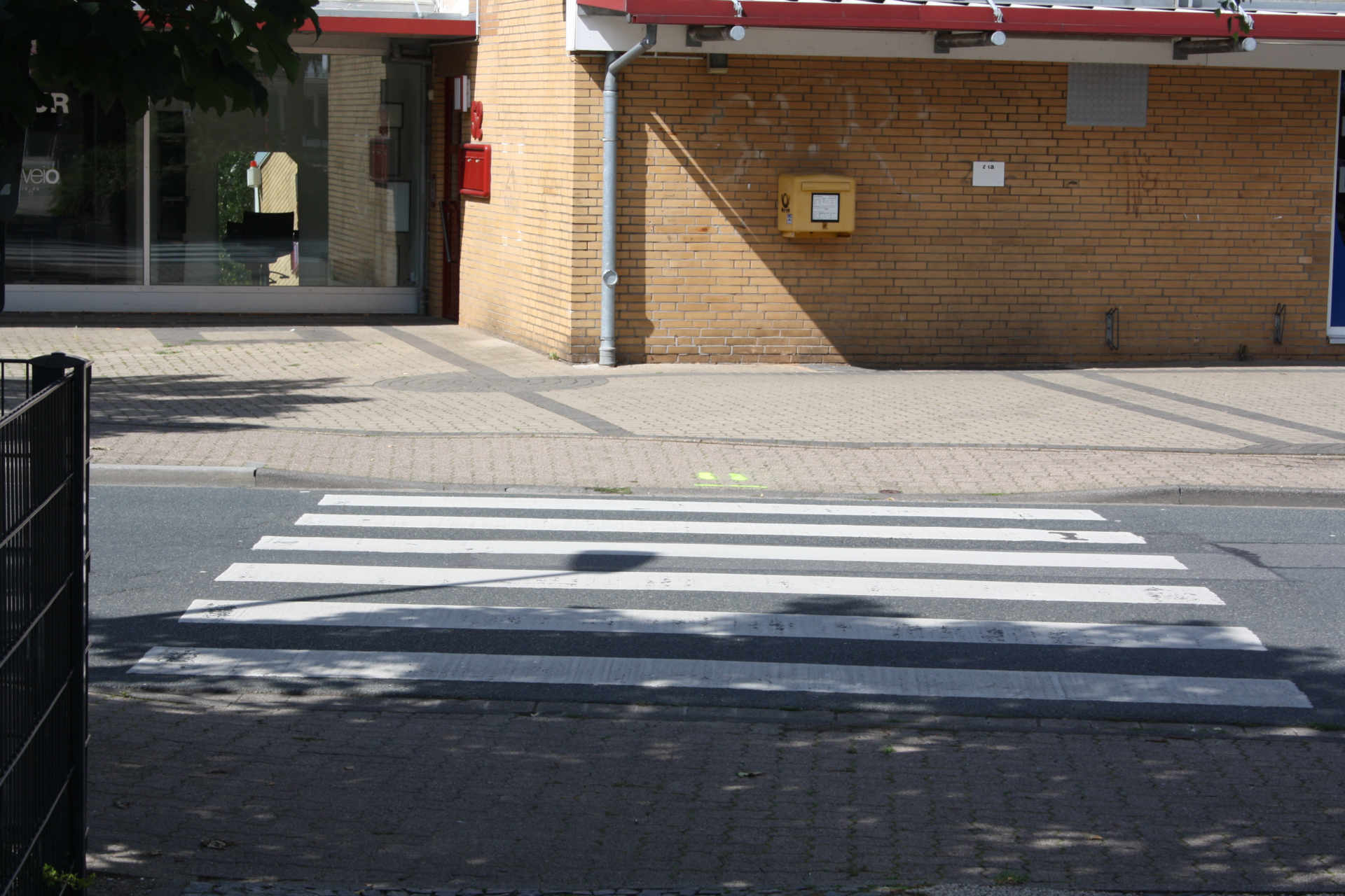 Fußspurenmarkierung