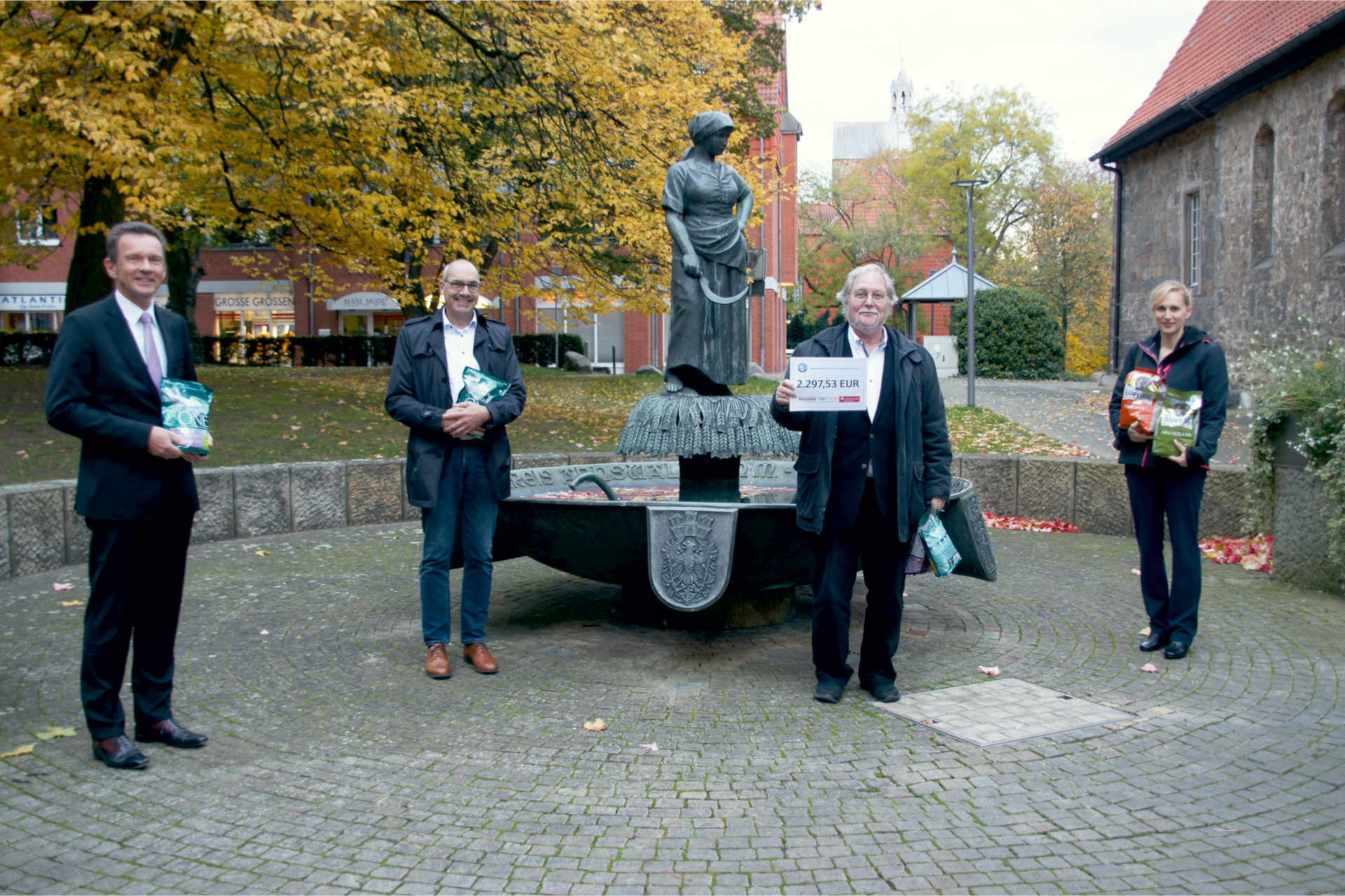 Spendenübergabe