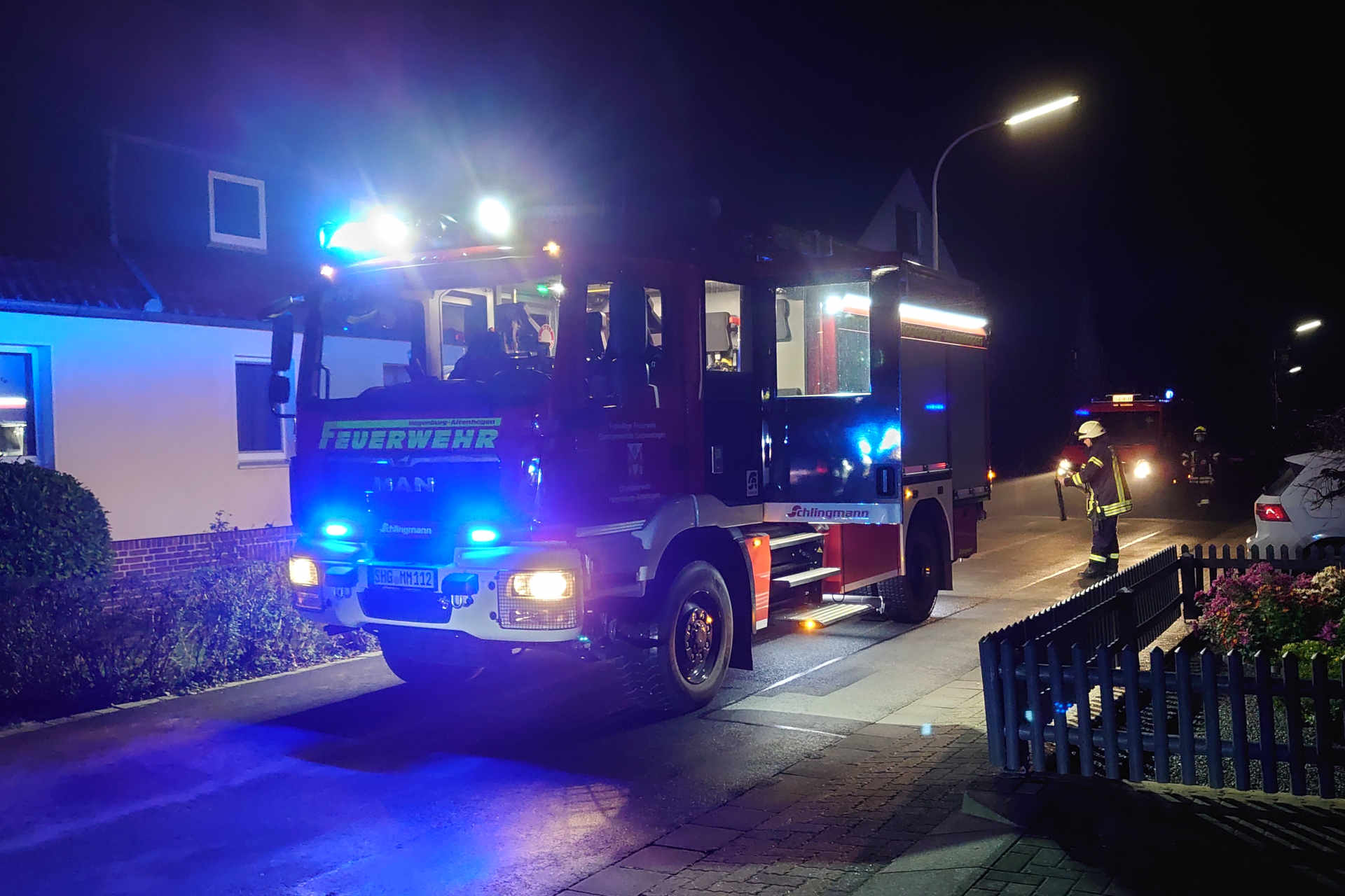 Feuerwehreinsatz Hagenburg