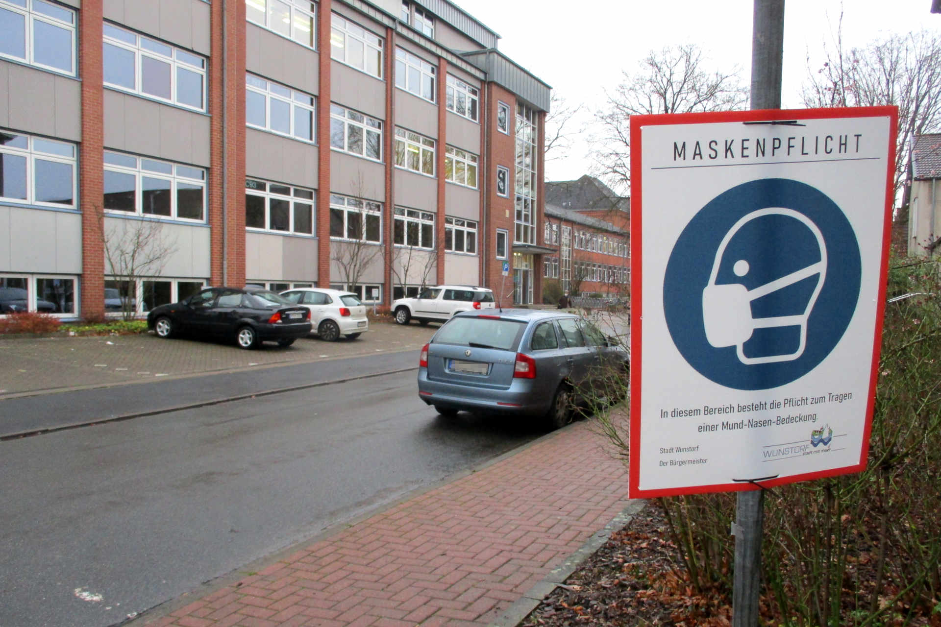 Maskenpflicht am Hölty-Gymnasium