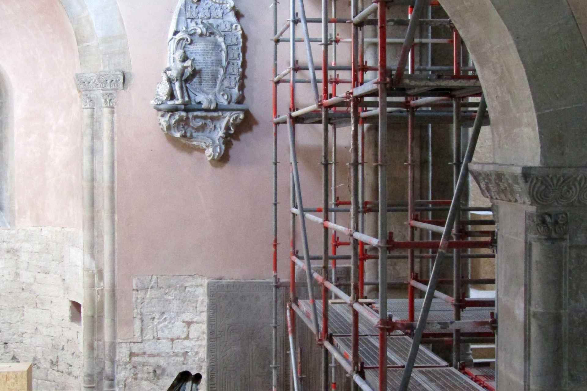 Baustelle Stiftskirche