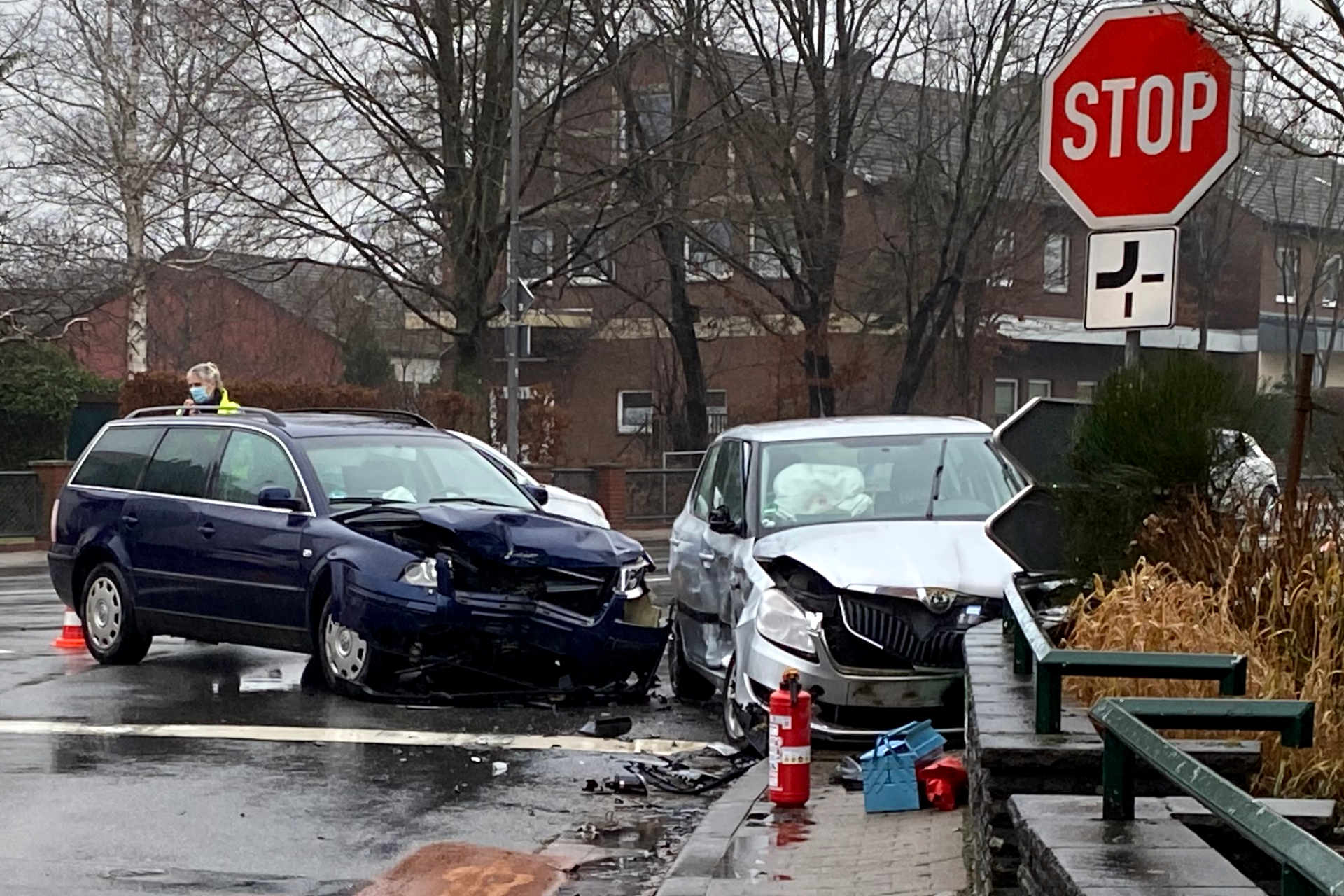 Unfallfahrzeuge