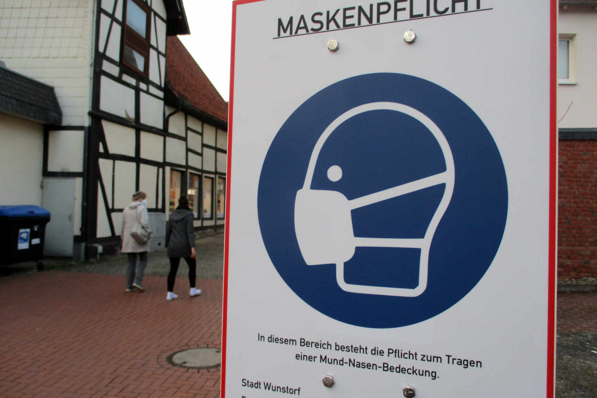 Maskenpflicht Alter Markt