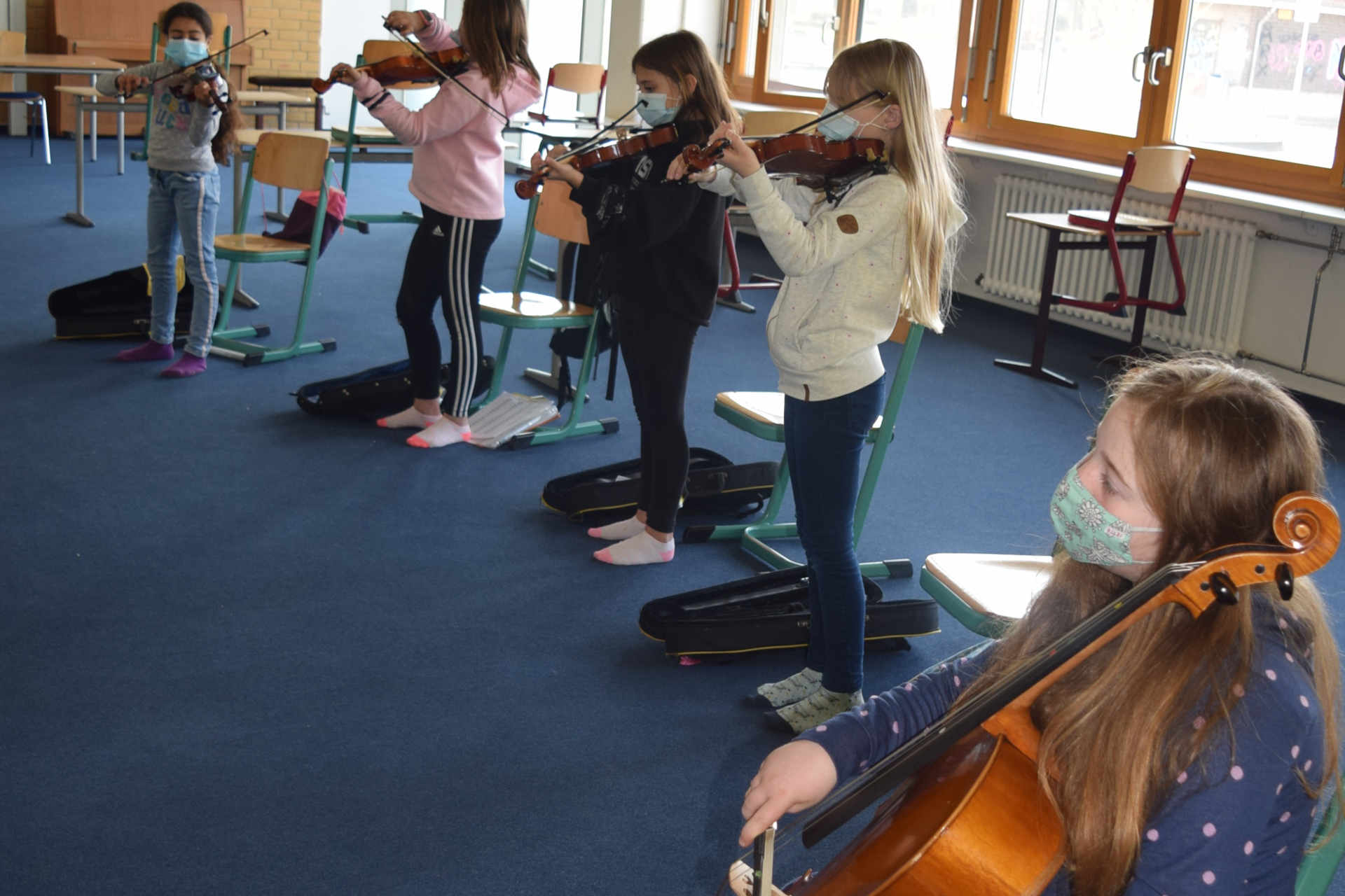 Streicherklasse der Musikschule