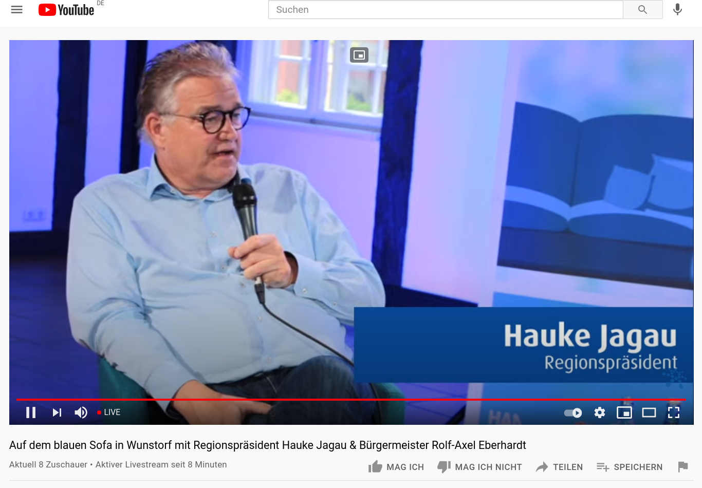 Screenshot Youtube