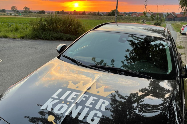 Lieferkönig-Wagen