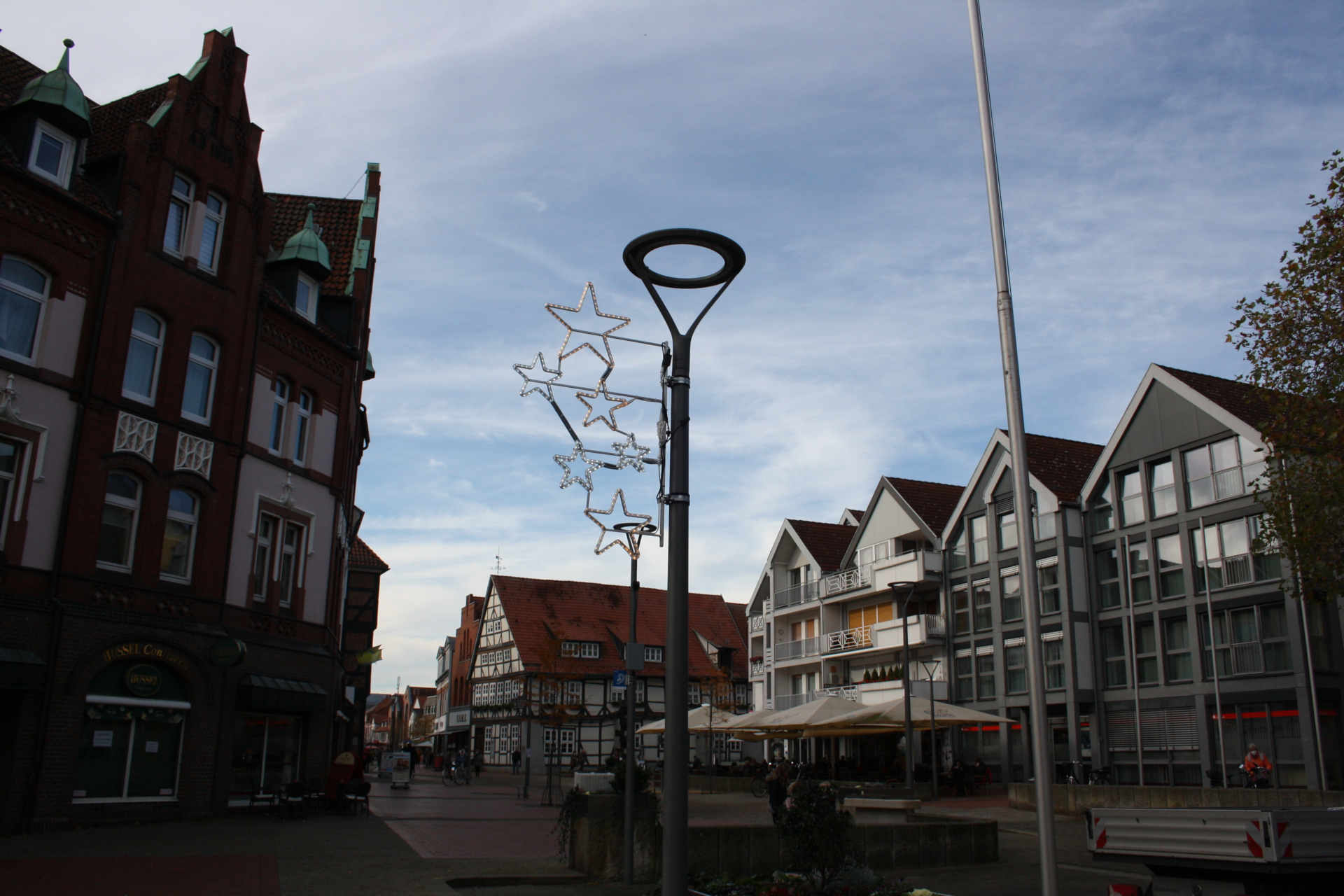 Neue Weihnachtsbeleuchtung